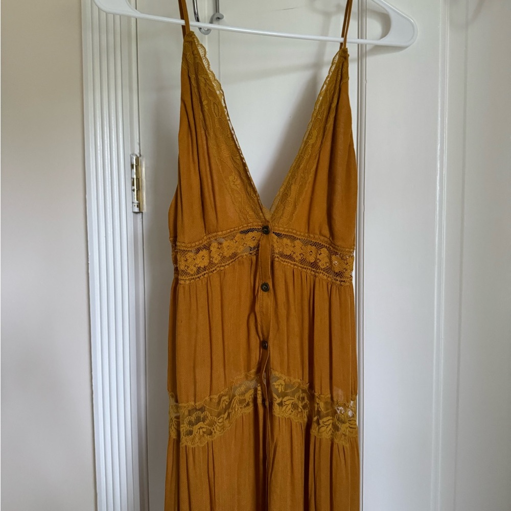 Forever 21 semi sheer Maxi Dress